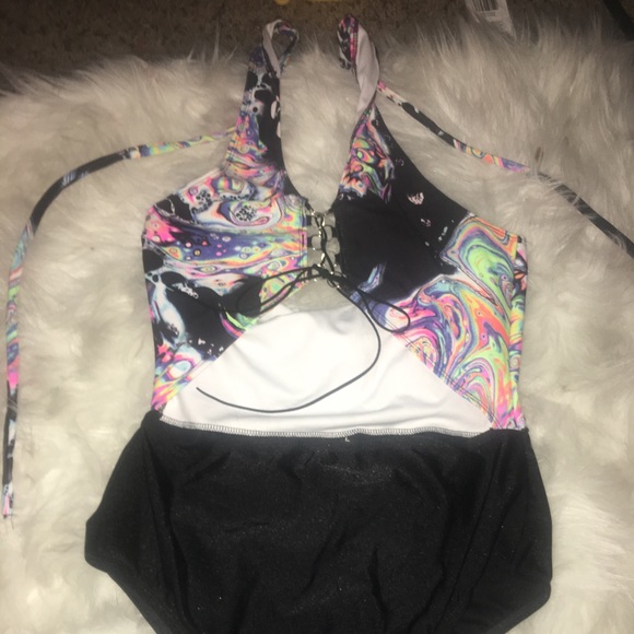 iheartraves Tops - Acid funk body suit large